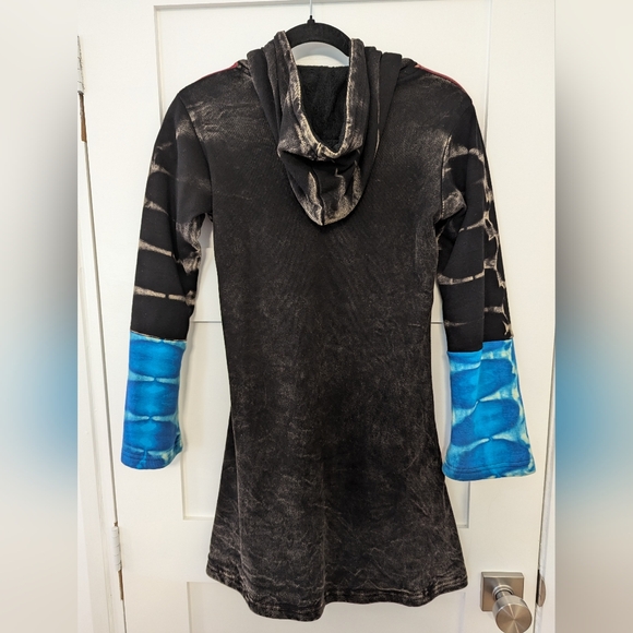 The Collection Royal Made In Nepal Lined Patchwork Hoodie - Picture 2 of 10